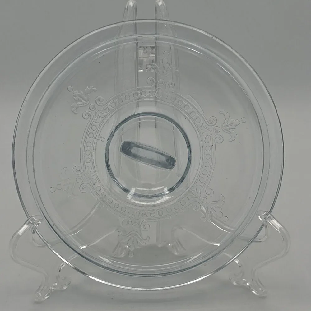 Vintage Fire King Sapphire Blue Philbe Individual Casserole Replacement Lid Only